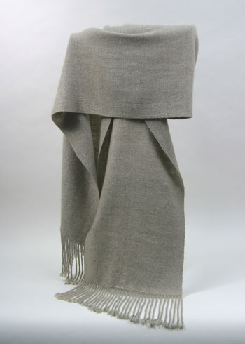 Cashmere-Silk-Shawl, Handspun Handwoven Handspun Handwoven Cashmere Silk Shawl