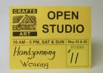 Photo of VT Open Studio sign
