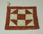 Photo of a quilted nine-patch potholder